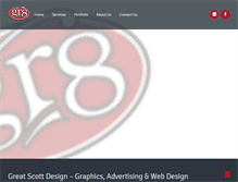 Tablet Screenshot of gr8scottdesign.com